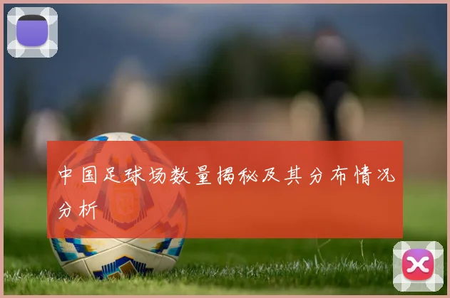 中国足球场数量揭秘及其分布情况分析